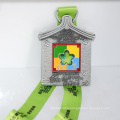 Zhongshan Factory Cheap Price ODM Bespoke Metal gold medal Souvenir fine Sports Medal With Ribbon